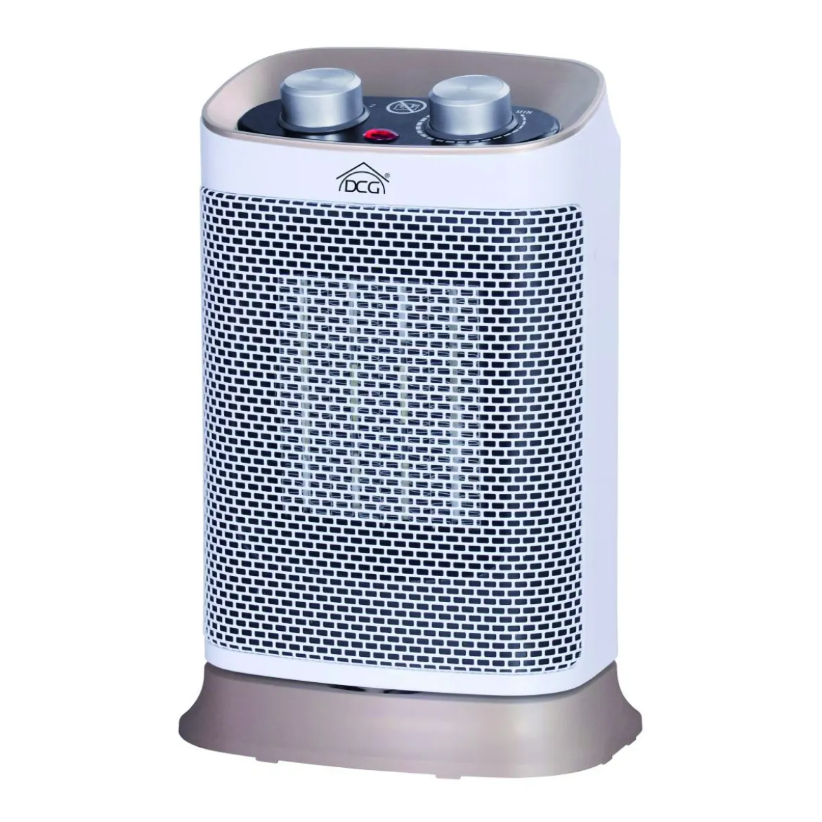 Termoventilatore Ceramico Oscillante 1500W Bianco Stufetta
