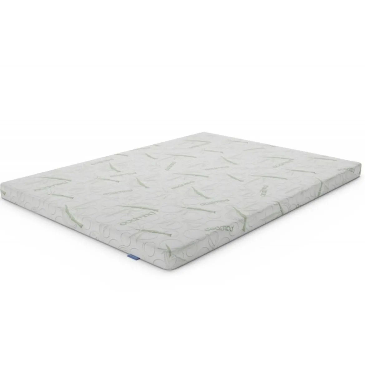 Topper in Bambu per Materasso a una Piazza Morbido Letto Singolo 80x190