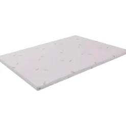 Topper Memory Foam Materasso alla Francese 140x195 h5 Sfoderabile Aloe