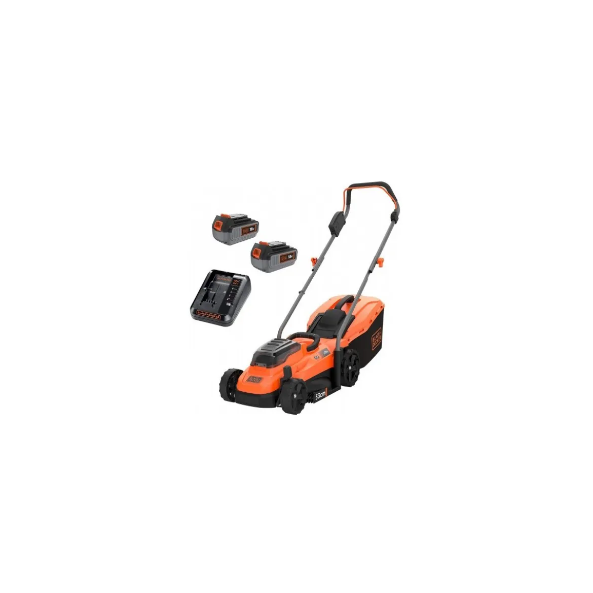 Tosaerba a Batteria Black + Decker 18 V