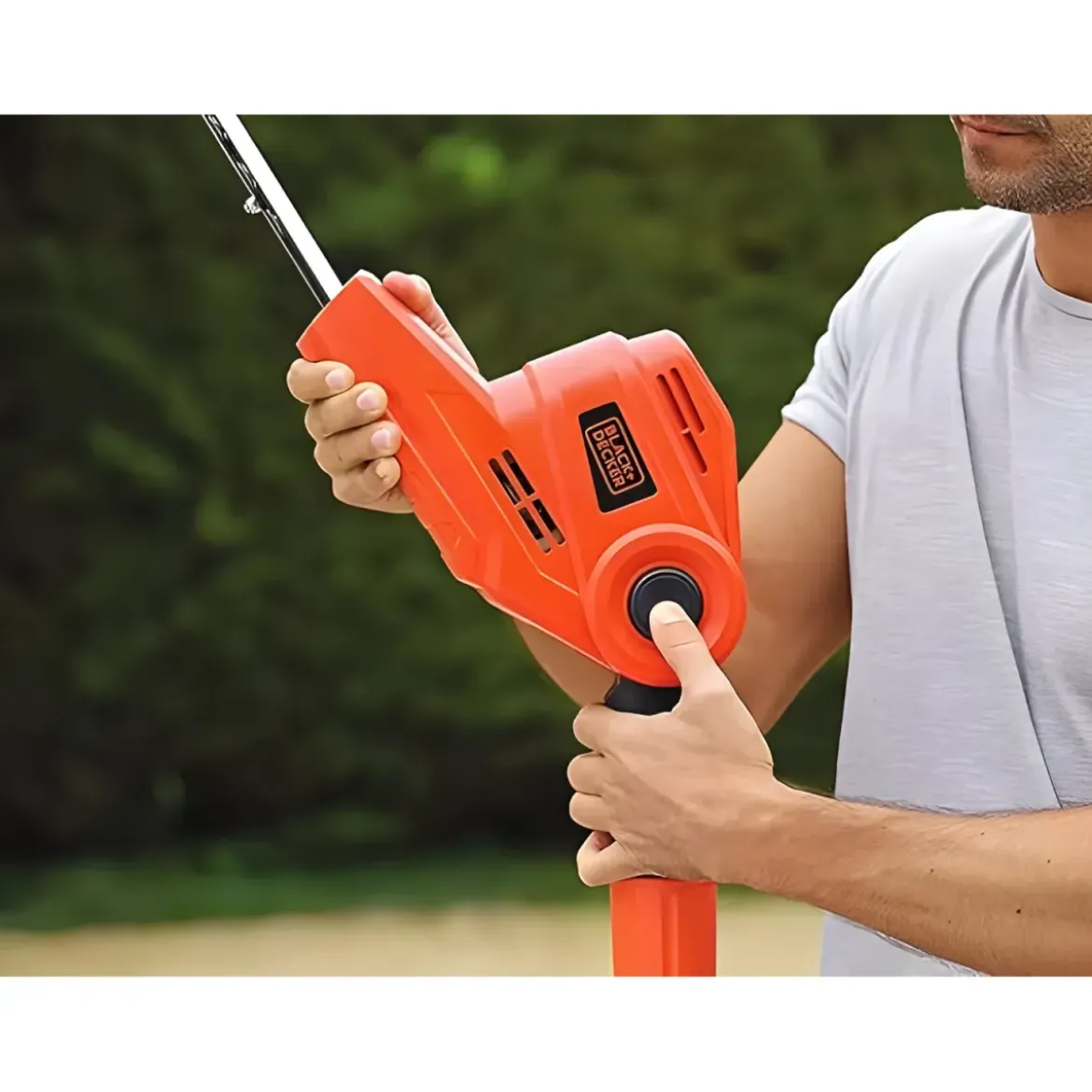 Tosasiepi Orientabile a Batteria Elettrico Lama 45 Tagliasiepi Black& Decker Pota