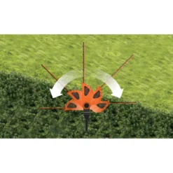 Tosasiepi Orientabile a Batteria Elettrico Lama 45 Tagliasiepi Black& Decker Pota