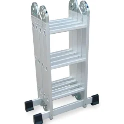 Trabattello Scala 4x3 Multifunzione Max 150kg Lavori Casa Ponteggio Bricolage