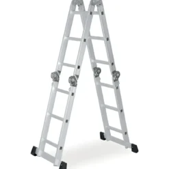 Trabattello Scala 4x3 Multifunzione Max 150kg Lavori Casa Ponteggio Bricolage