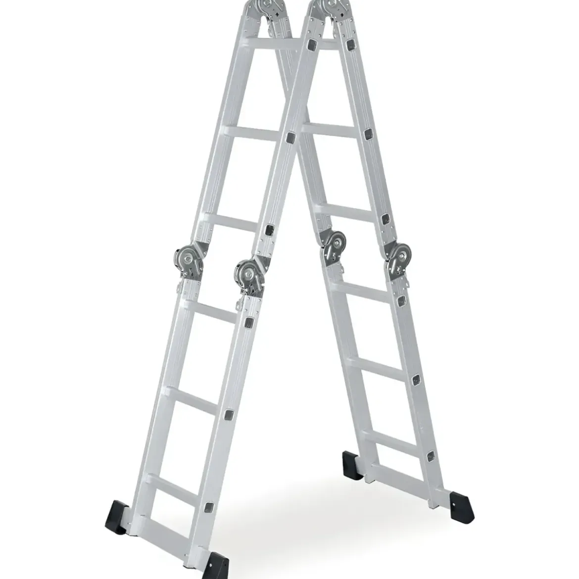 Trabattello Scala 4x3 Multifunzione Max 150kg Lavori Casa Ponteggio Bricolage