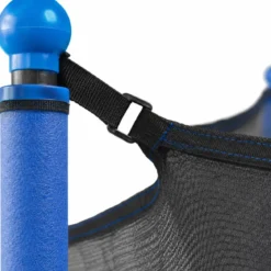 Trampolino Elastico 244 cm per Bambini Rete Sicurezza da Esterno
