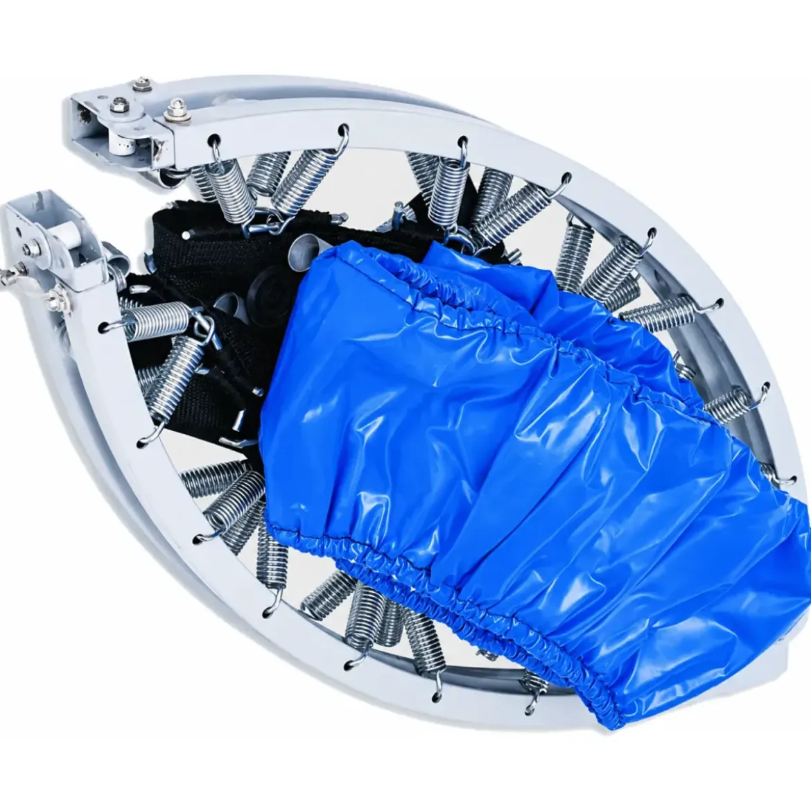 Trampolino Pieghevole Portatile 101 cm Molle Bambini Adulti da Interno