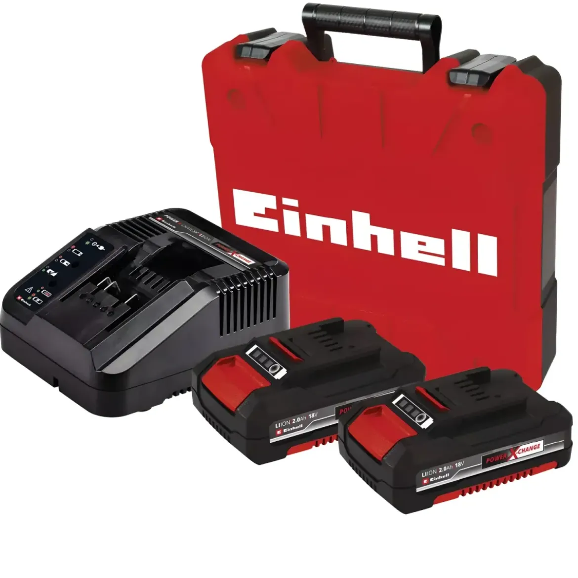 Trapano Avvitatore Einhell a Percussione 18V Regolabile 2 Batterie