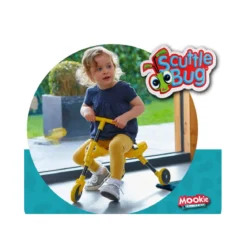 Triciclo Bambini a spinta senza Pedali Scuttle Bug Ape