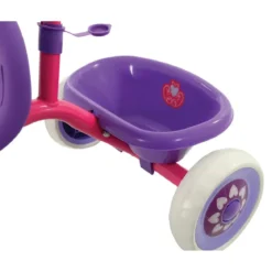 Triciclo Bambini con Maniglia Regolabile Principesse Disney Ruote EVA