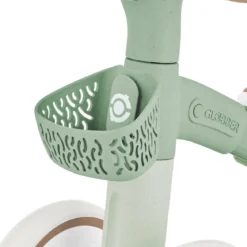 Triciclo Cavalcabile Verde Ergonomico Ecologico Cestino per Equilibrio