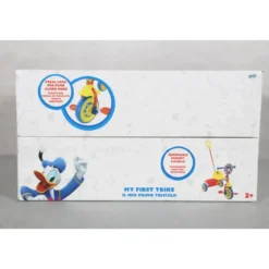 Triciclo per Bambini Maniglia Regolabile Topolino Disney Ruote EVA