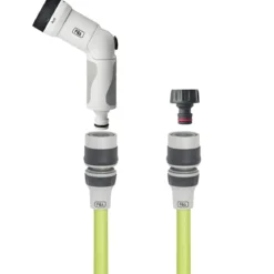 Tubo da Giardino Estensibile 25 m con Pistola per Irrigazione Multigetto