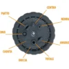 Tubo Estensibile da Giardino 10-30 m con Pistola a 8 Getti Irrigazione