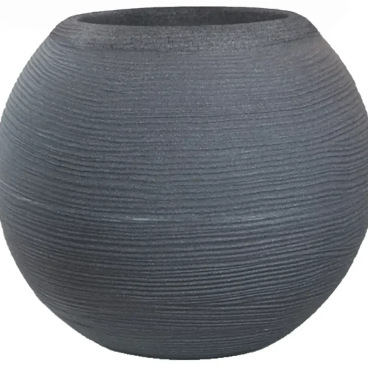 Vaso in Resina Grigio 40x33 Rotazionale da Interno Esterno Atossico