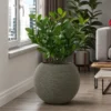 Vaso in Resina Verde 40x33 Rotazionale da Interno Esterno Atossico