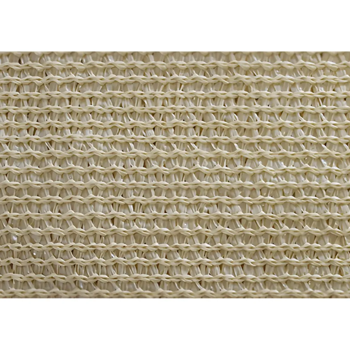 Vela Ombreggiante 4x5 m Beige Rettangolo Traspirante Anelli Acciaio