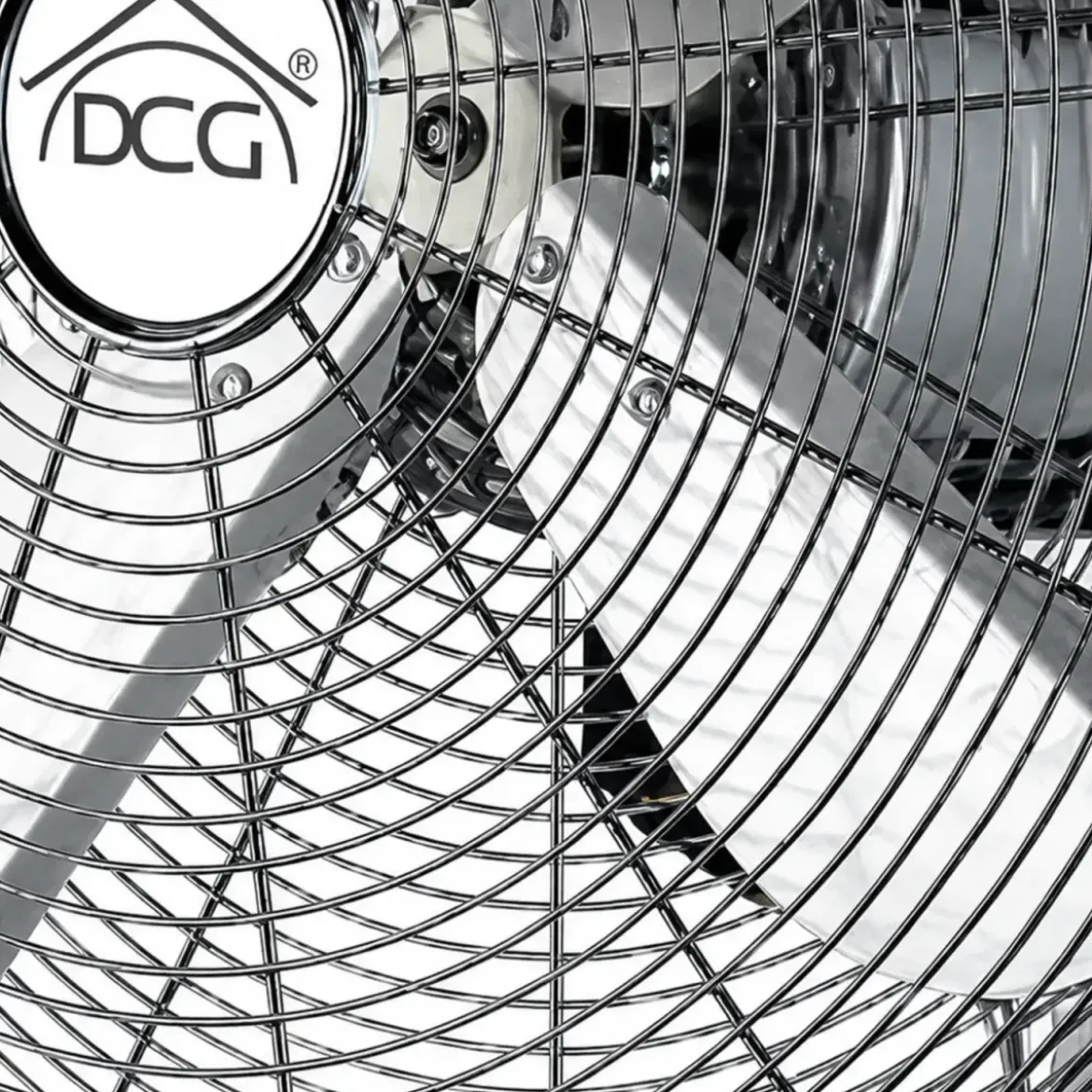 Ventilatore a Parete 60W 4 Pale Acciaio DCG 3 Velocità Telecomando