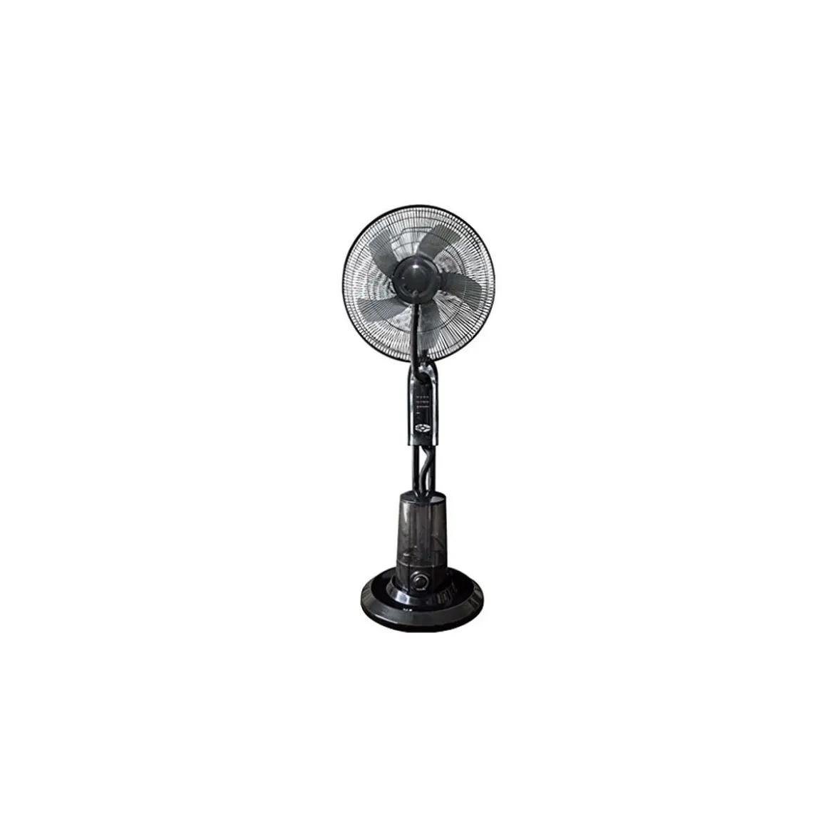 Ventilatore a Piantana da Pavimento Velocità Pale Umidificatore Ultrasuoni Timer