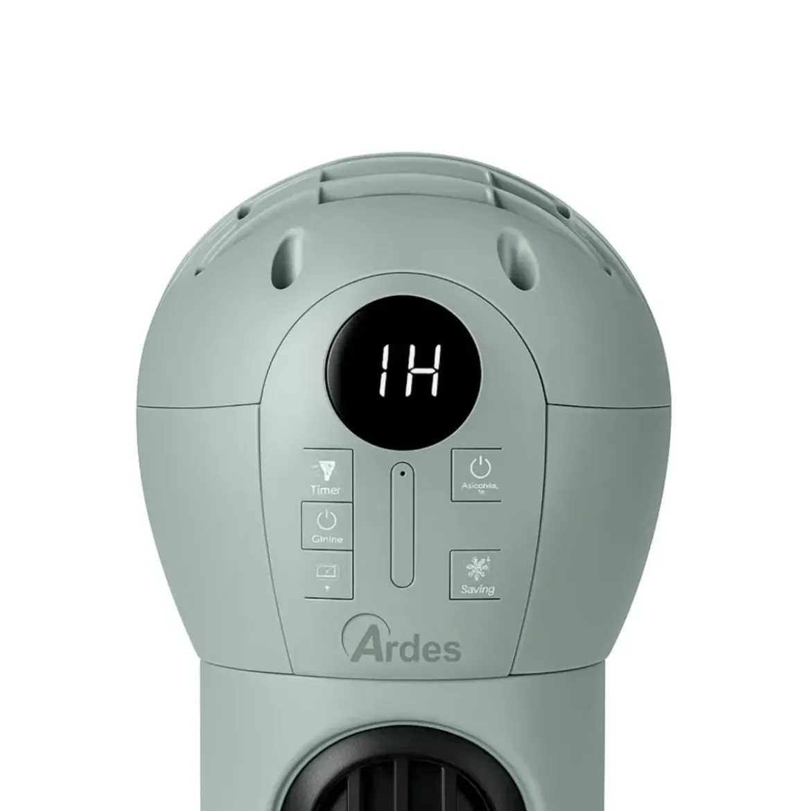 Ventilatore a Torre con 3 Velocità Display LED Telecomando Timer