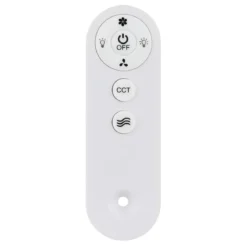 Ventilatore da Soffitto con Luce CCT Regolabile Bianco 5 Pale Colorate