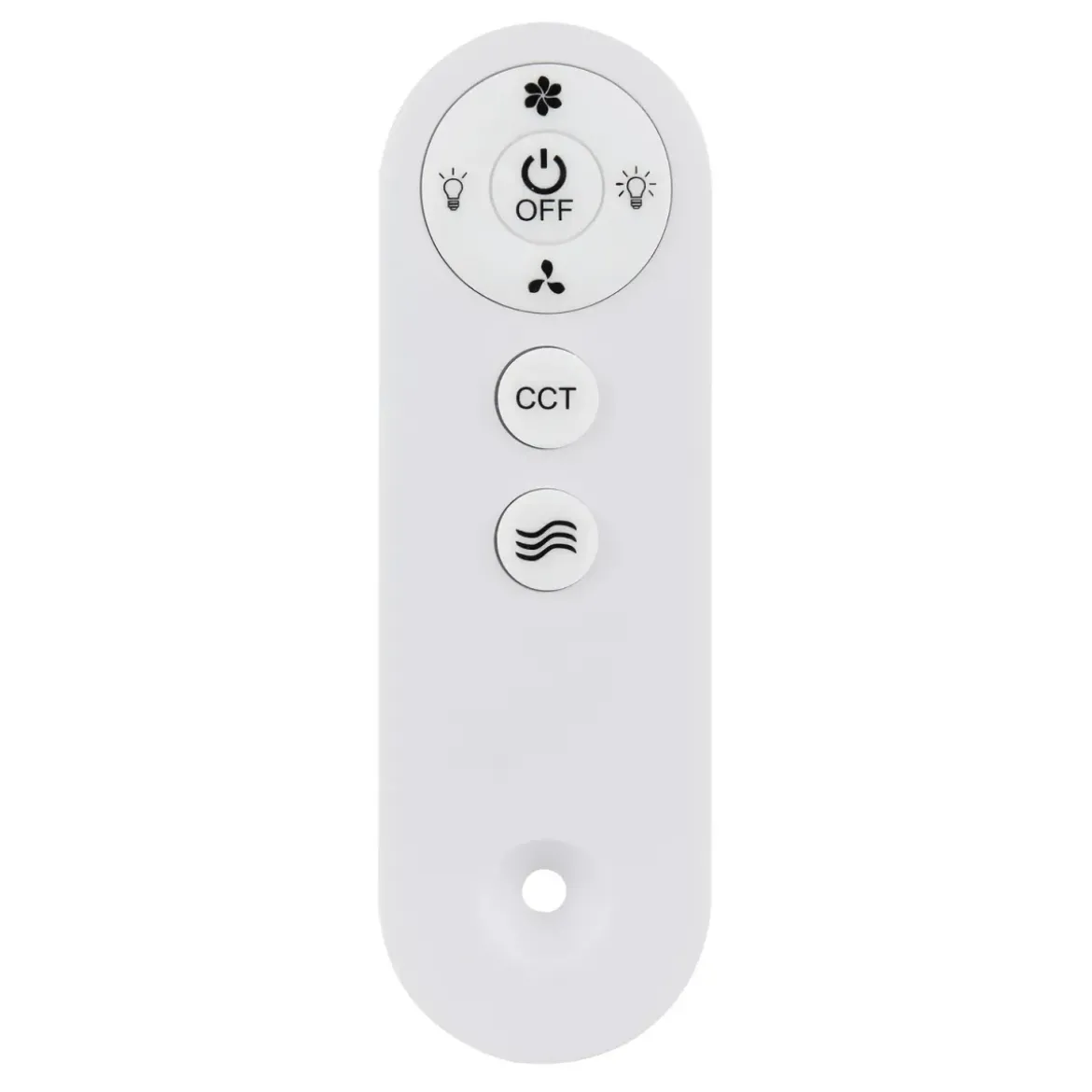 Ventilatore da Soffitto con Luce CCT Regolabile Bianco 5 Pale Colorate