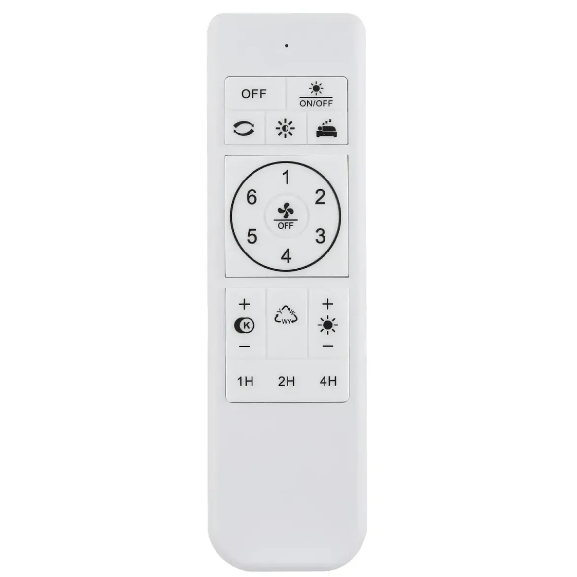 Ventilatore da Soffitto Plafoniera LED Dimmerabile 45 cm Bianco Argento