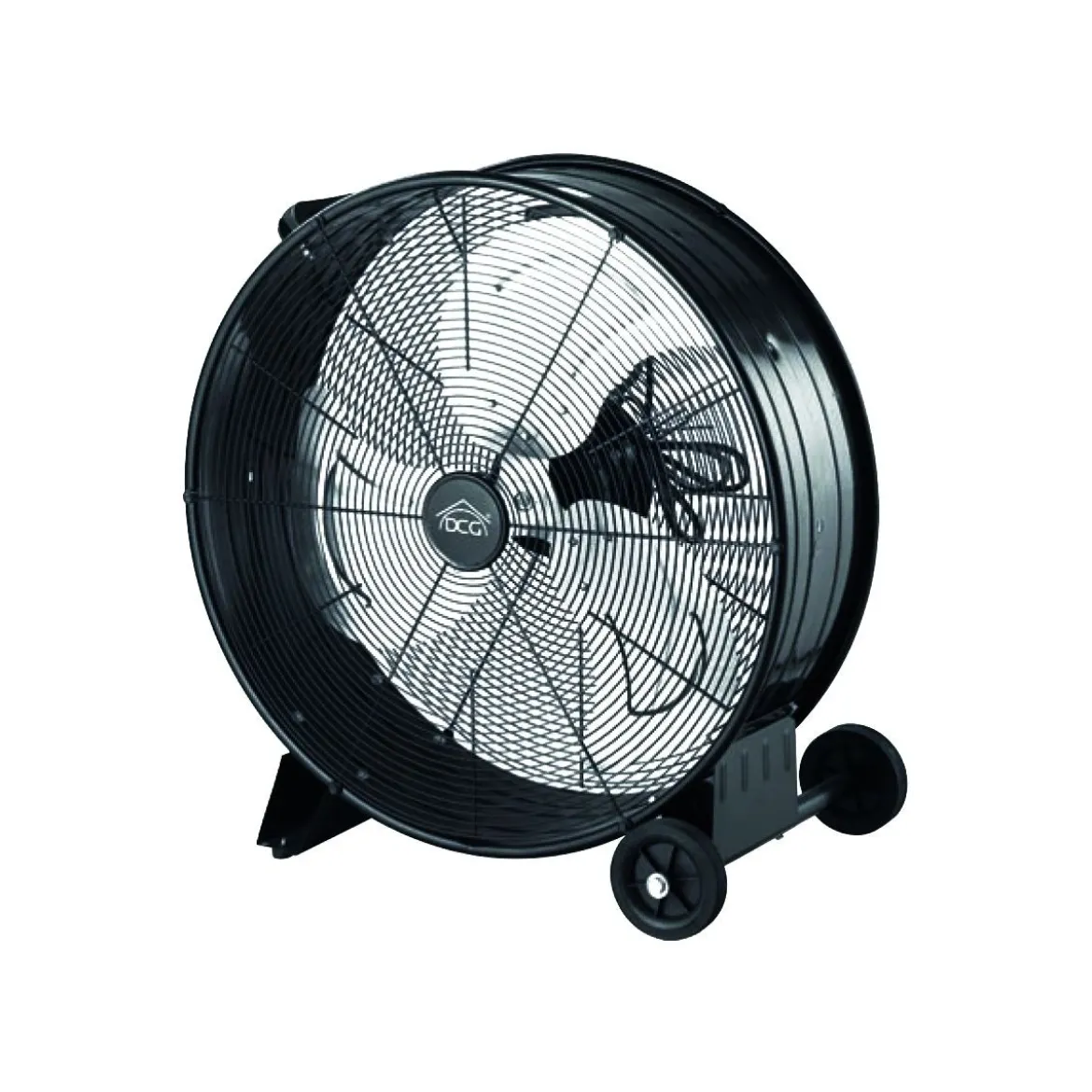 Ventilatore Industriale da Terra 240 W Struttura in Acciaio