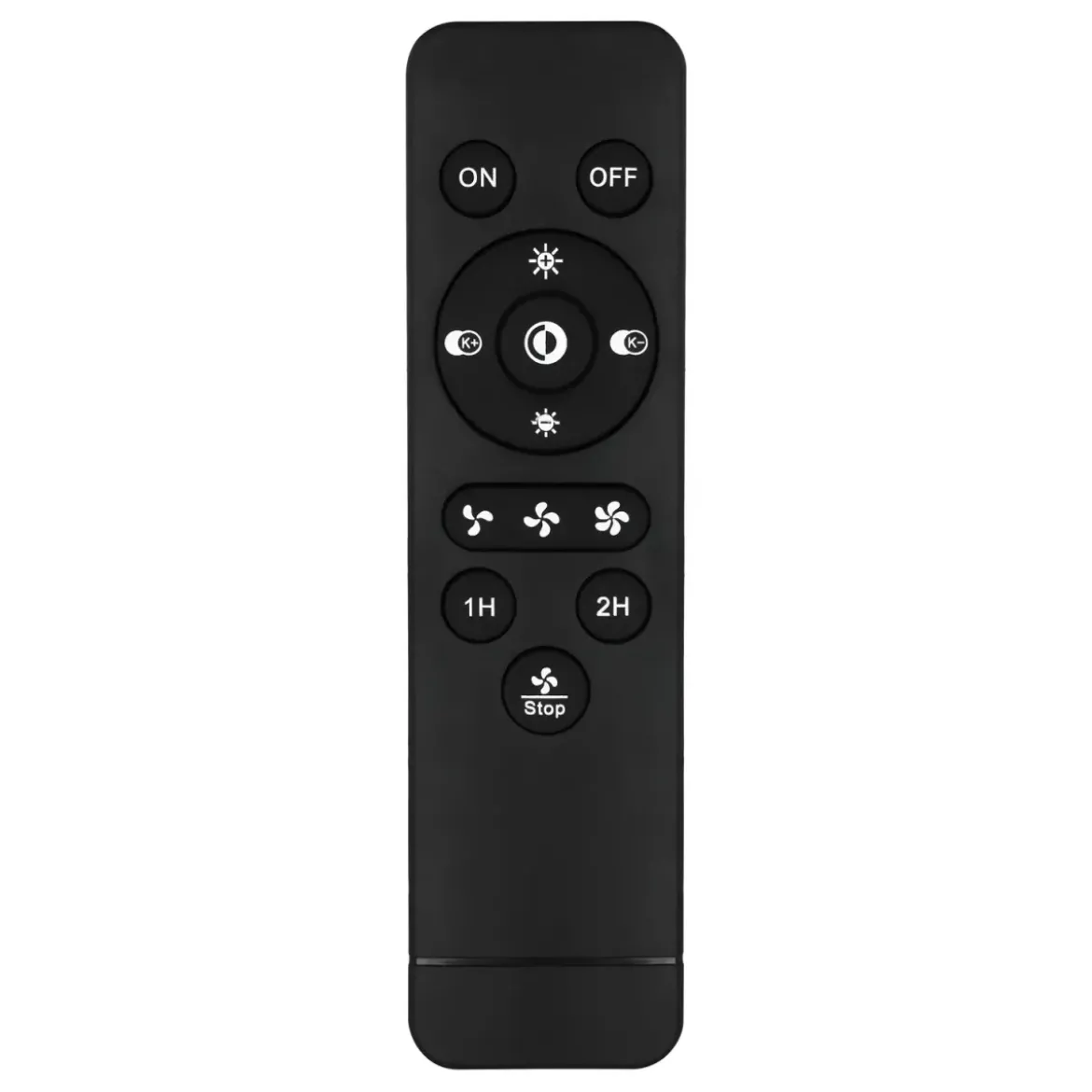 Ventilatore Soffitto con Luce Notturna CCT Telecomando Dimmer Bianco