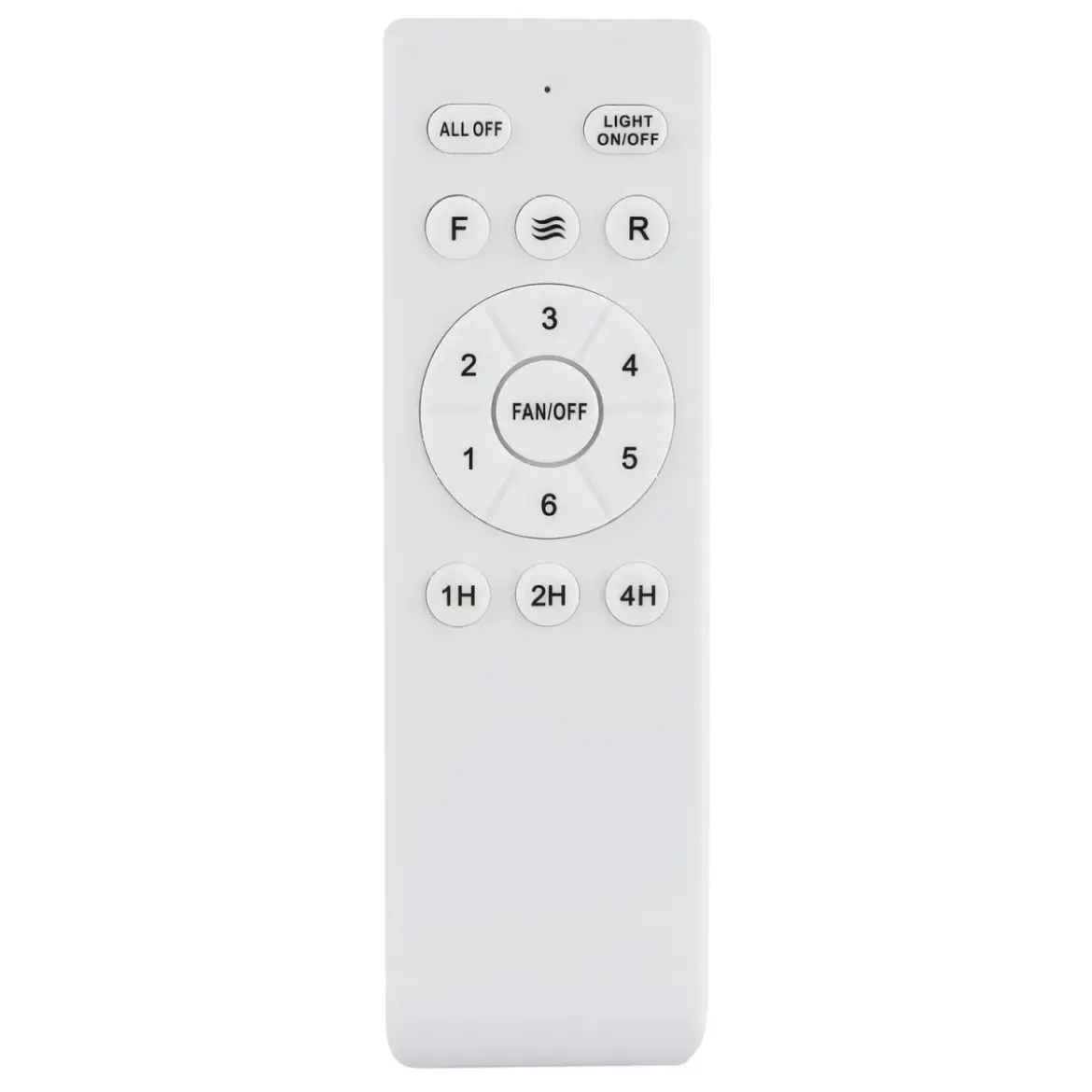 Ventilatore Soffitto con Luce Regolabile Bianco Grigio 22W Telecomando